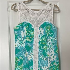 Lilly Pulitzer Sofia shift dress - wave rider print – size 6